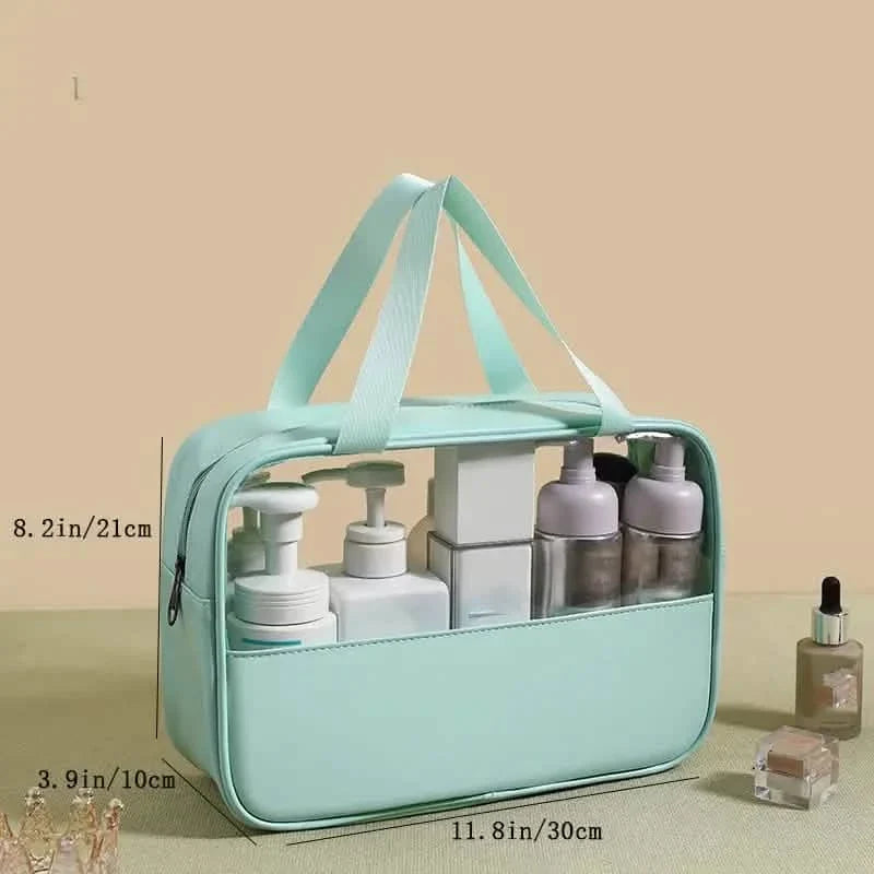 Portable & Waterproof Cosmetic Storage Bag Green M Beauty & Personal Care - Tophatter Daily Deals
