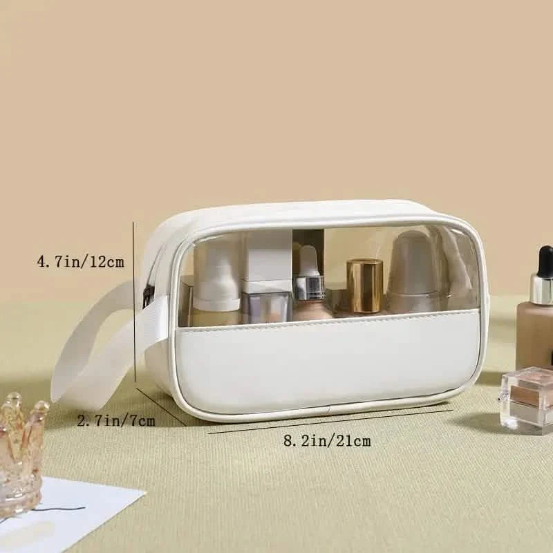 Portable & Waterproof Cosmetic Storage Bag White S Beauty & Personal Care - Tophatter Daily Deals