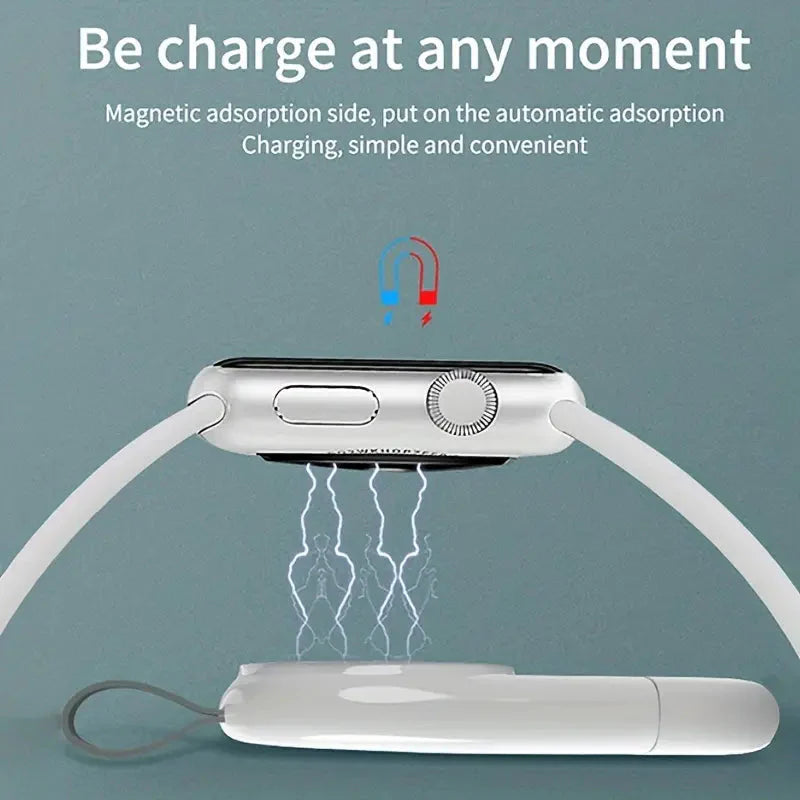 Portable Wireless Charger For Apple Watch Wireless Charger - Tophatter Daily Deals