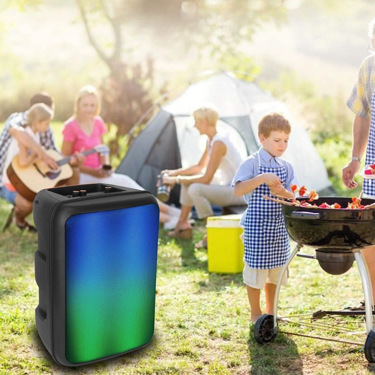 Portable Wireless Party Speaker Speakers - Tophatter Daily Deals