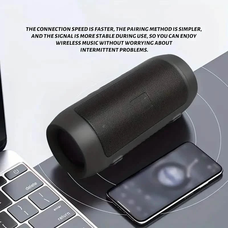 Portable Wireless Speaker With 1200mAh Speakers - Tophatter Daily Deals