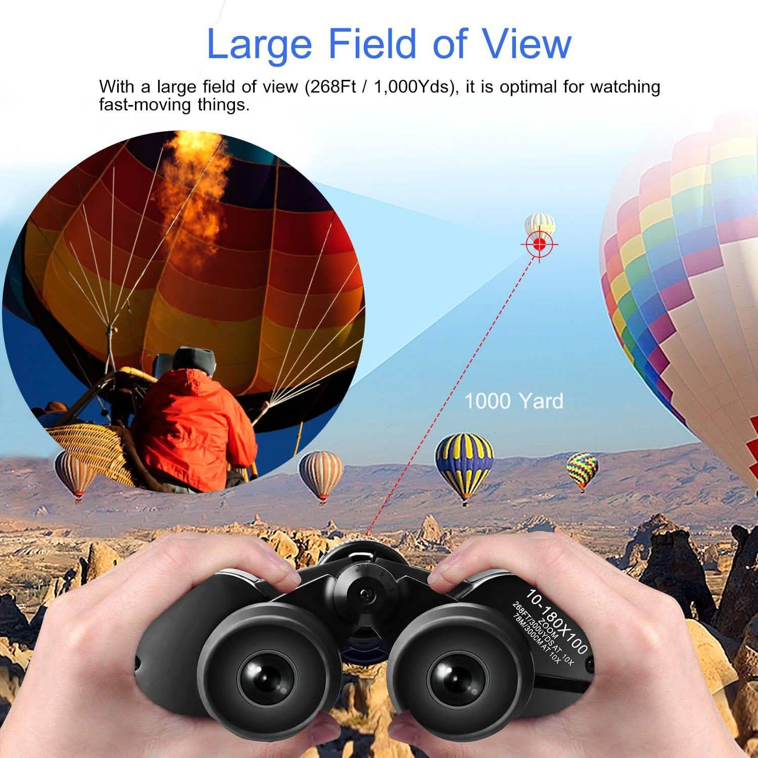 Portable Zoom Binoculars with FMC Lens Outdoor Recreation - Tophatter Daily Deals
