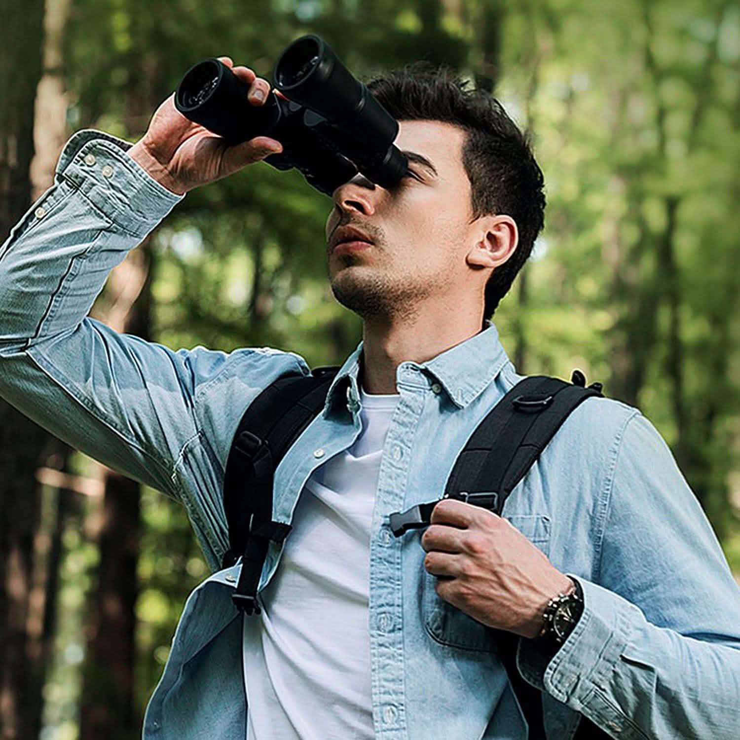Portable Zoom Binoculars with FMC Lens Outdoor Recreation - Tophatter Daily Deals
