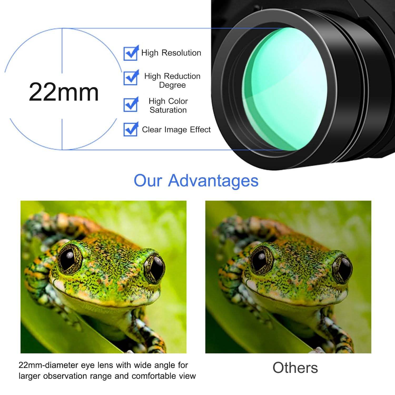 Portable Zoom Binoculars with FMC Lens Outdoor Recreation - Tophatter Daily Deals