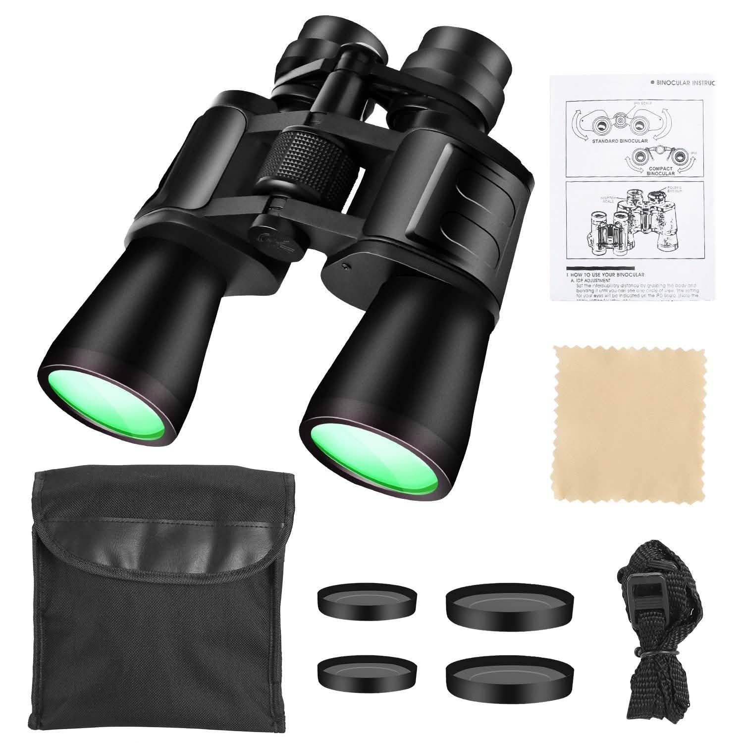 Portable Zoom Binoculars with FMC Lens Outdoor Recreation - Tophatter Daily Deals