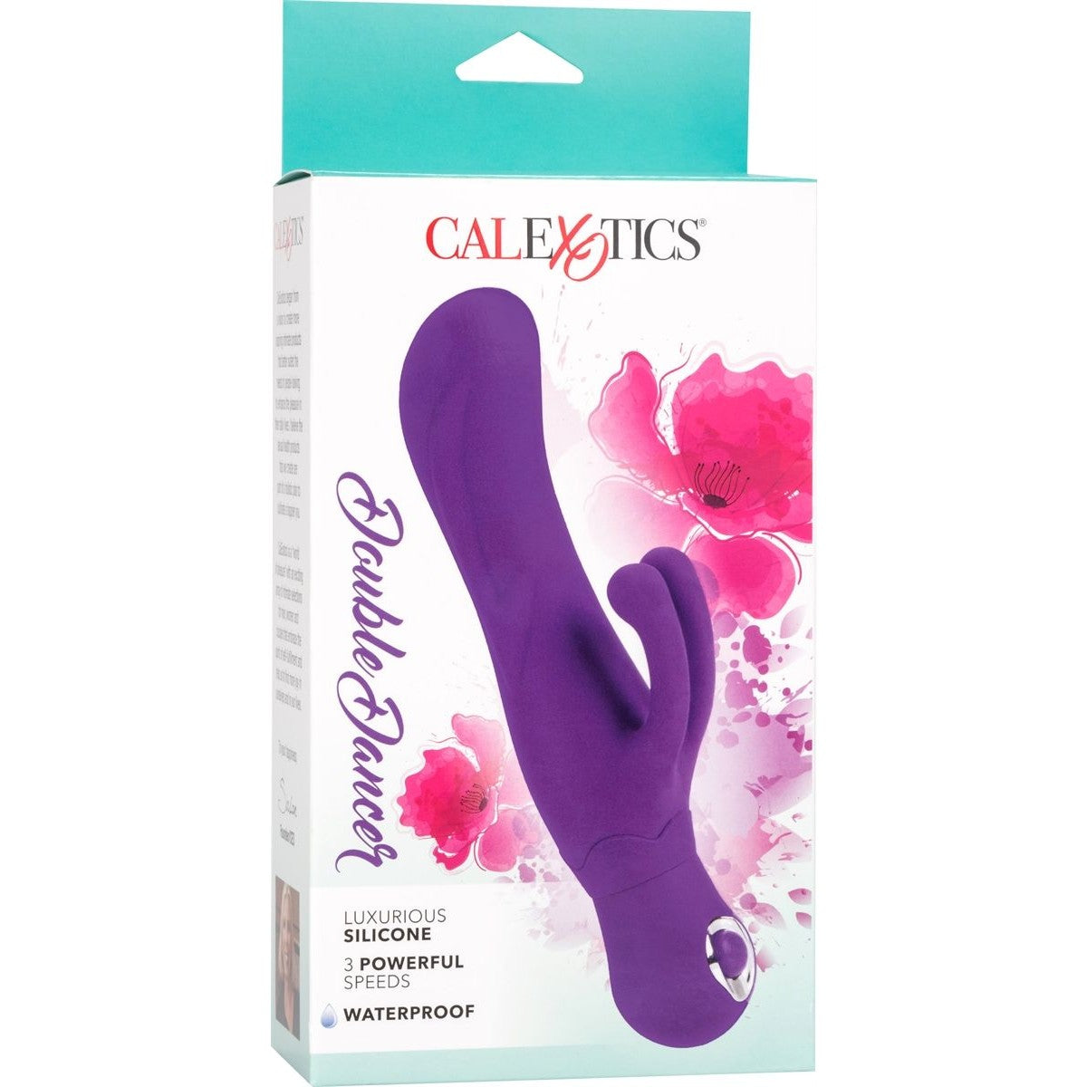 Double Dancer Silicone Vibrator in Purple Clitoral G-Spot Vibrator - Tophatter Daily Deals