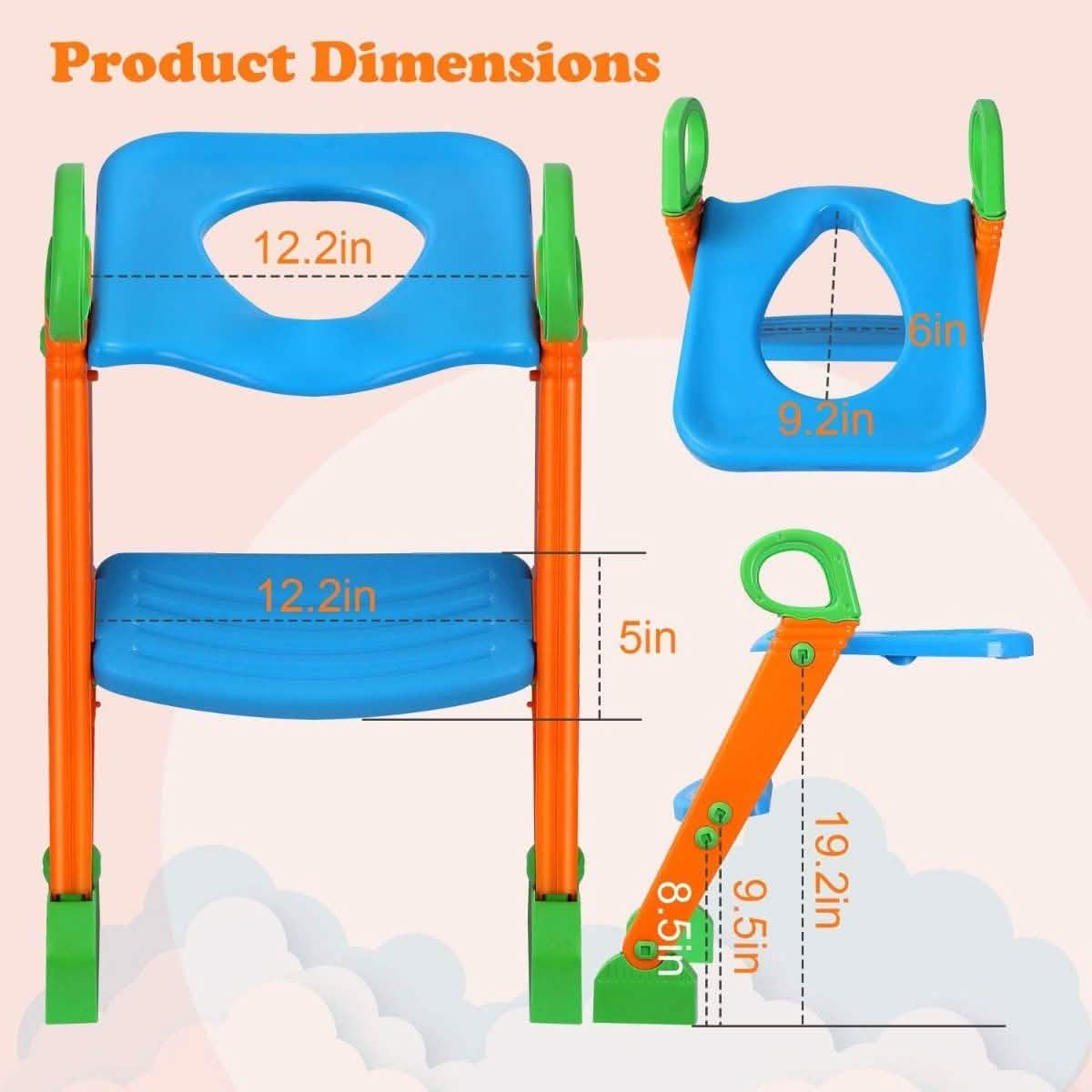 Potty Training Toilet Seat with Steps Baby Gear - Tophatter Daily Deals