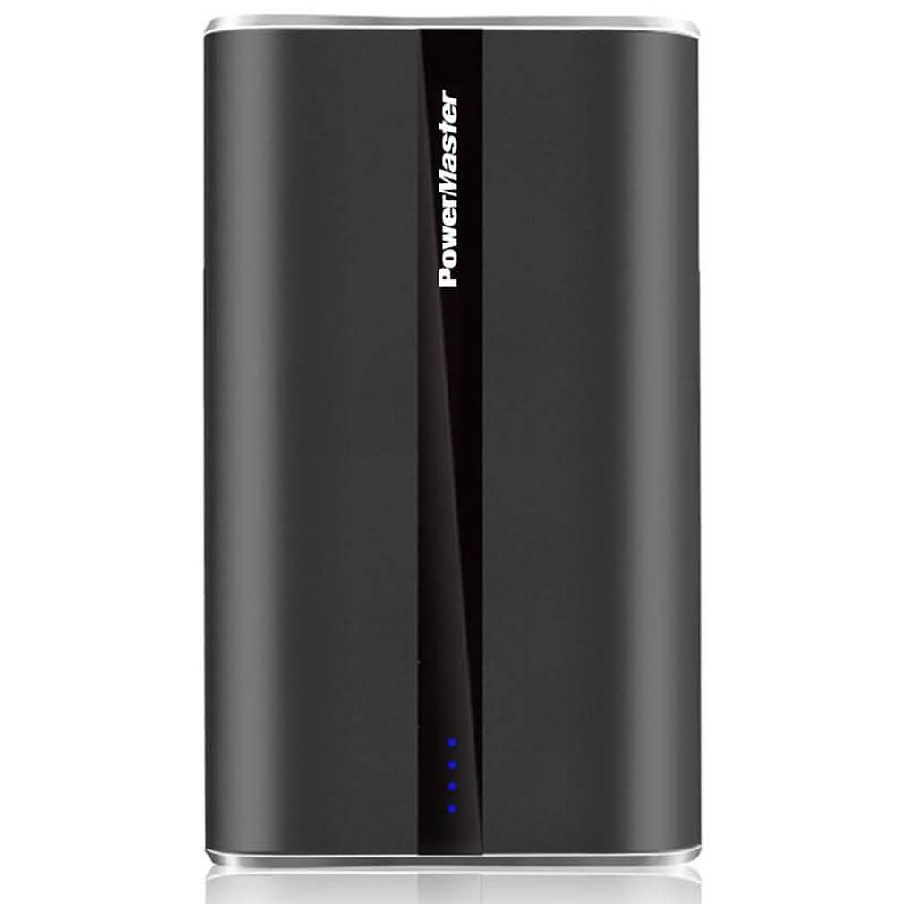 Power Master Portable Charger with USB Ports Black Mobile Accessories - Tophatter Daily Deals