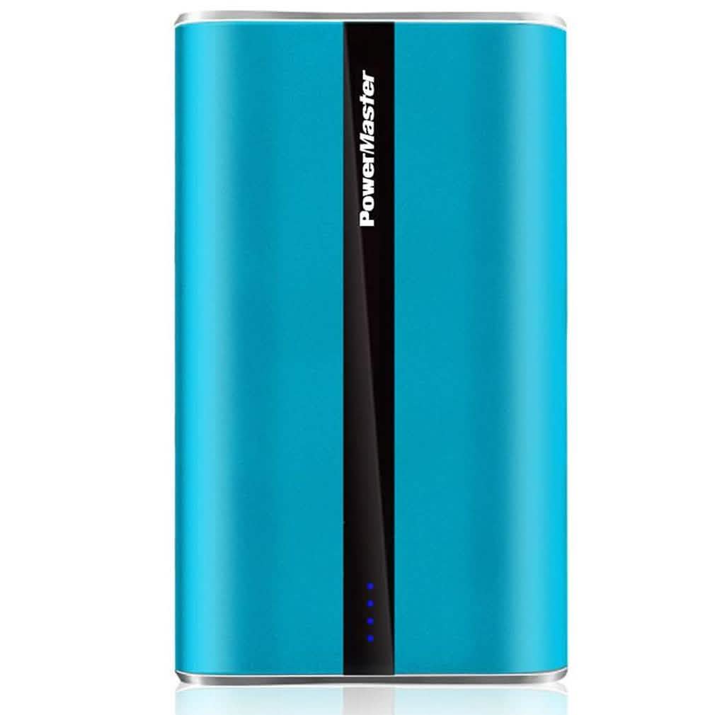 Power Master Portable Charger with USB Ports Blue Mobile Accessories - Tophatter Daily Deals