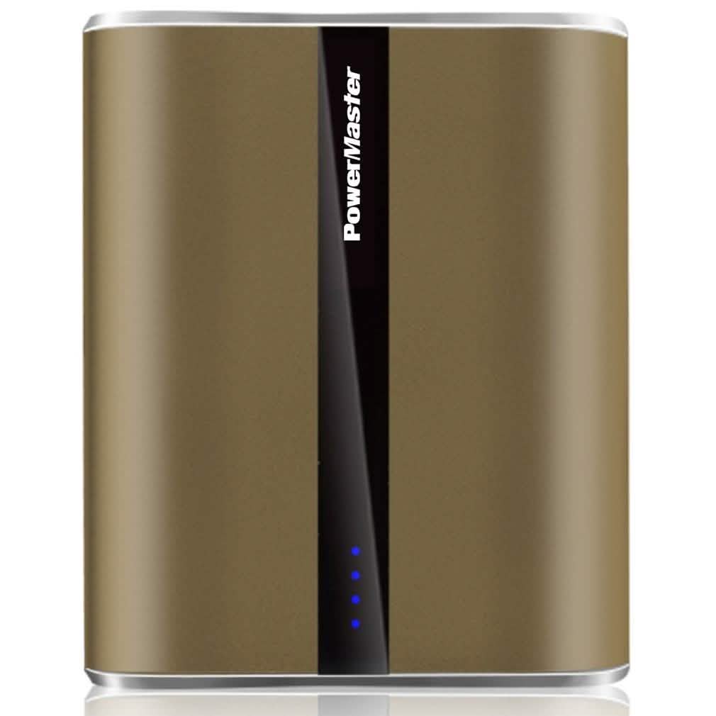 Power Master Portable Charger with USB Ports Brown Mobile Accessories - Tophatter Daily Deals