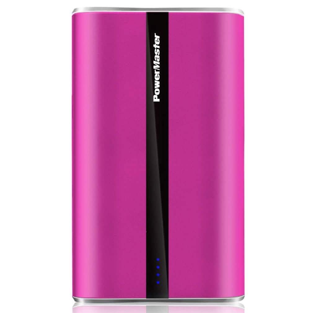 Power Master Portable Charger with USB Ports Pink Mobile Accessories - Tophatter Daily Deals
