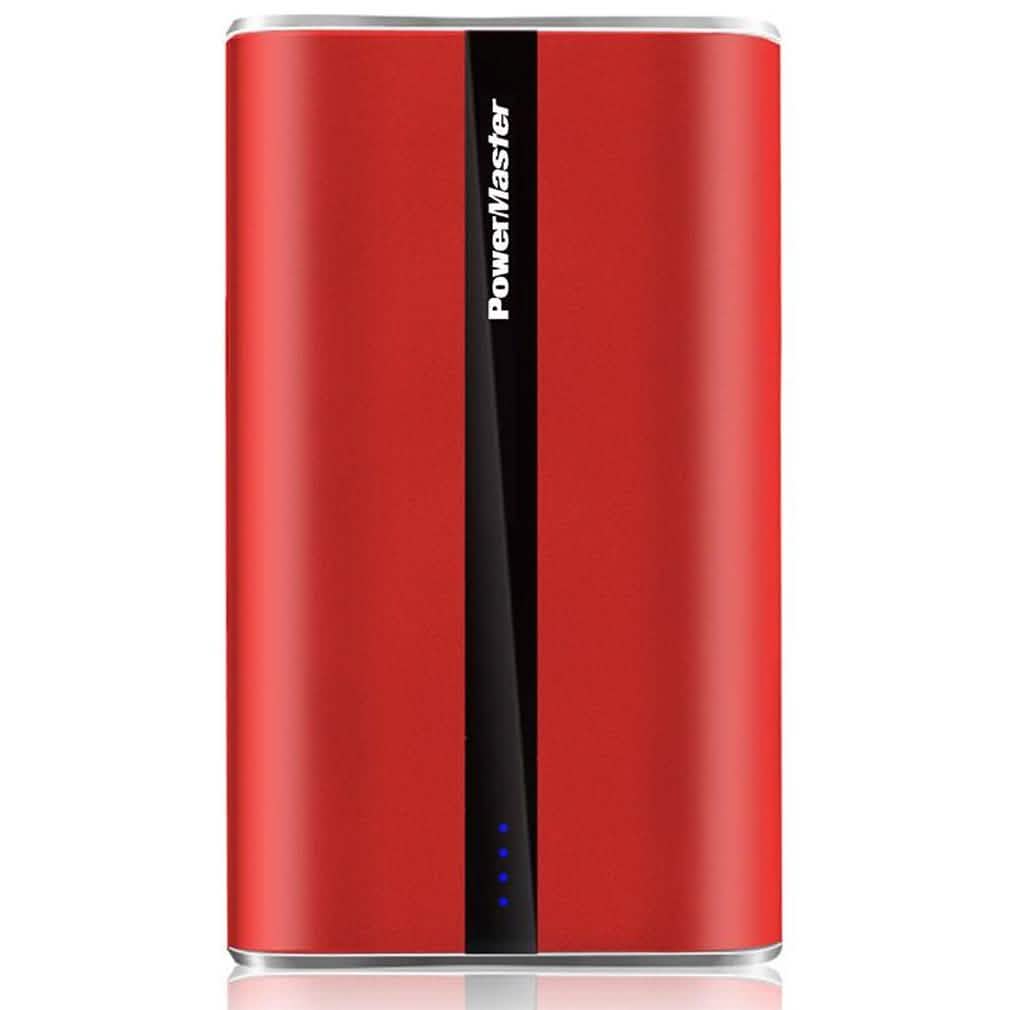 Power Master Portable Charger with USB Ports Red Mobile Accessories - Tophatter Daily Deals