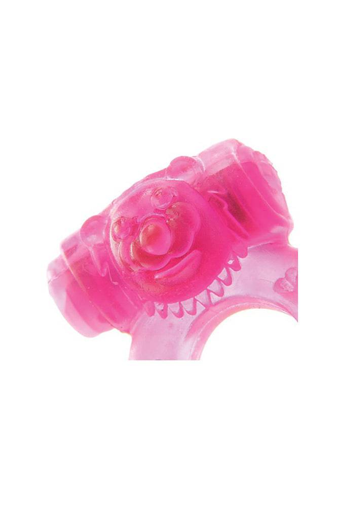 Adam & Eve - Power O Vibrating Cock Ring - Pink Sex Toy - Tophatter Daily Deals