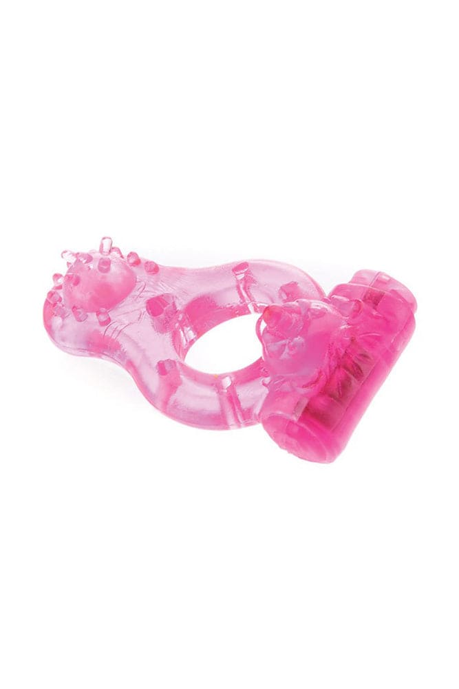 Adam & Eve - Power O Vibrating Cock Ring - Pink Sex Toy - Tophatter Daily Deals