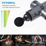 Professional Massage Guns - 8 Heads Deep Tissue Handheld Percussion Muscle Percussion Massager Health Care - Tophatter Daily Deals