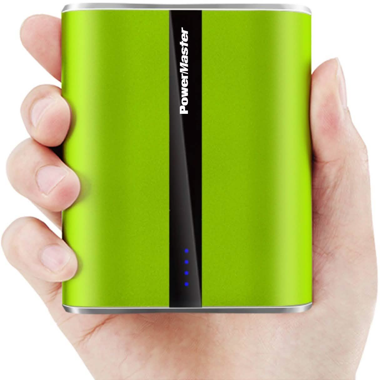 Powermaster 12000mAh Portable Charger with Dual USB Ports 3.1A Output Mobile Accessories - Tophatter Daily Deals