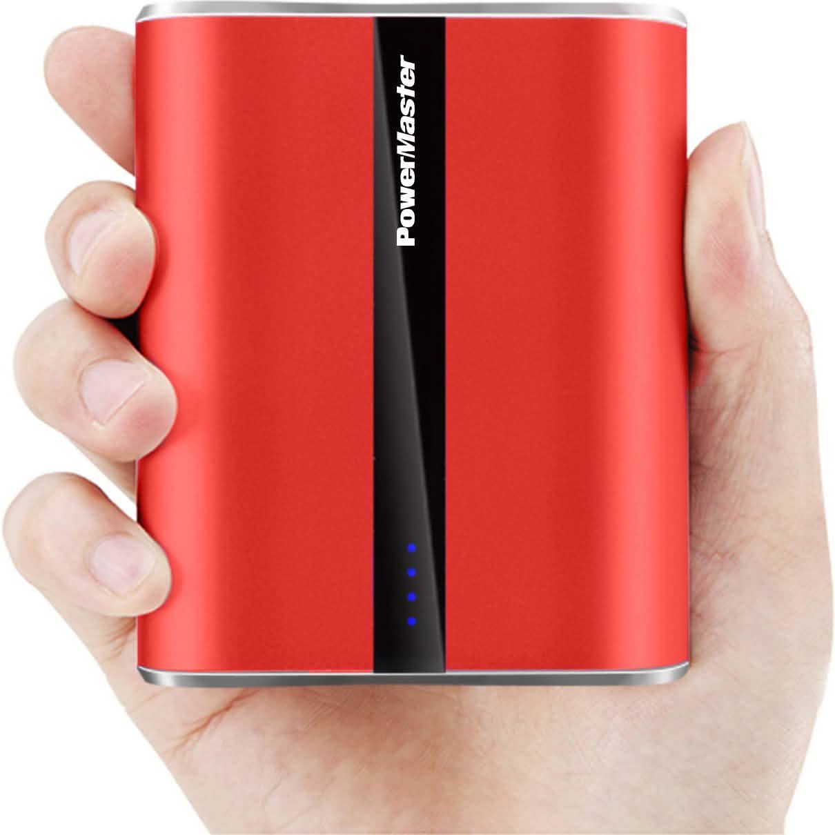 Powermaster 12000mAh Portable Charger with Dual USB Ports 3.1A Output Mobile Accessories - Tophatter Daily Deals