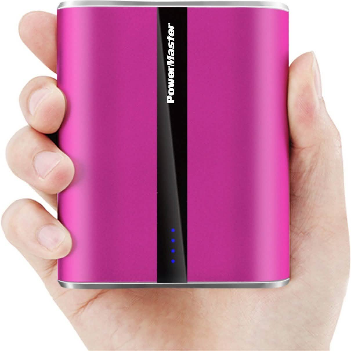 Powermaster 12000mAh Portable Charger with Dual USB Ports 3.1A Output Mobile Accessories - Tophatter Daily Deals