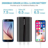 Powermaster 20000mAh Portable Charger Mobile Accessories - Tophatter Daily Deals