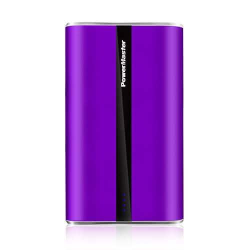 Powermaster 20000mAh Portable Charger Purple Mobile Accessories - Tophatter Daily Deals
