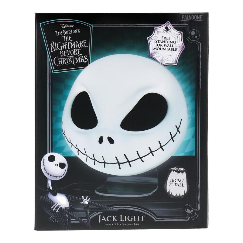 Nightmare Before Christmas - Officially Licensed Jack Mask Light