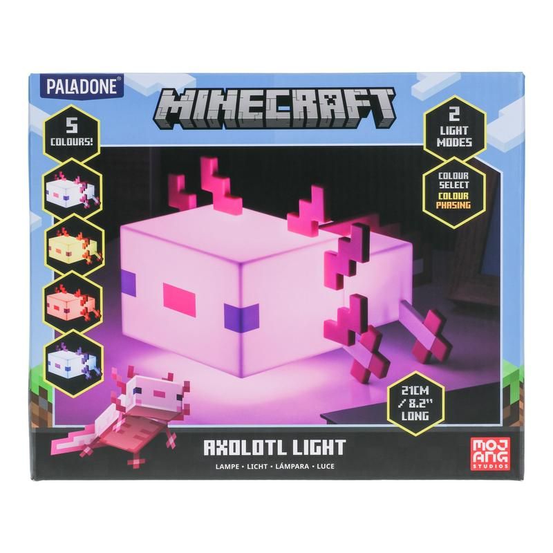 Minecraft - Officially Licensed Axolotl Light
