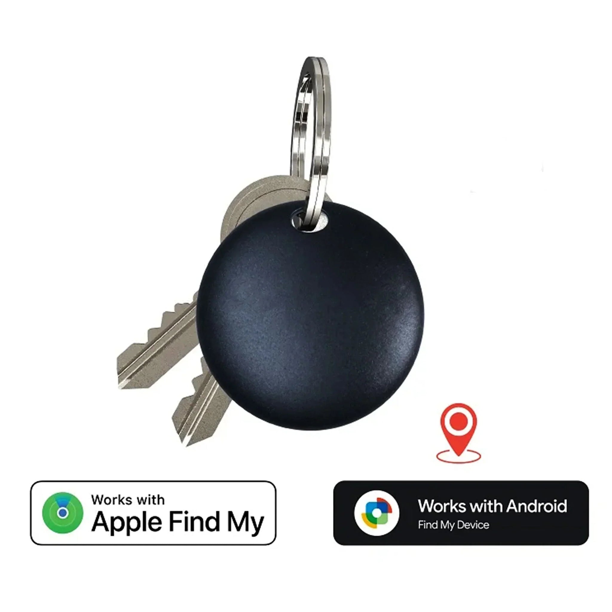 Airtag Case Slim Shock Resistant Tracker Cover Keyring - Tophatter Daily Deals