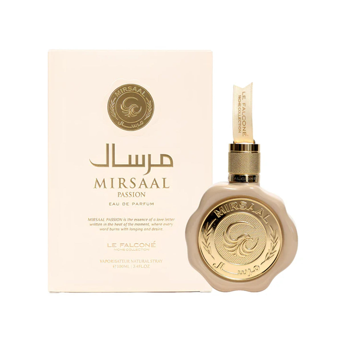 Le Falcone Mirsaal Passion Eau De Parfum 100ml Spray - Tophatter Daily Deals