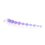 X-10 Beads Purple Graduated Anal Pleasure Beads with Easy Retrieval Loop and Smooth Jelly Finish > Anal Range > Anal Beads - Tophatter Daily Deals