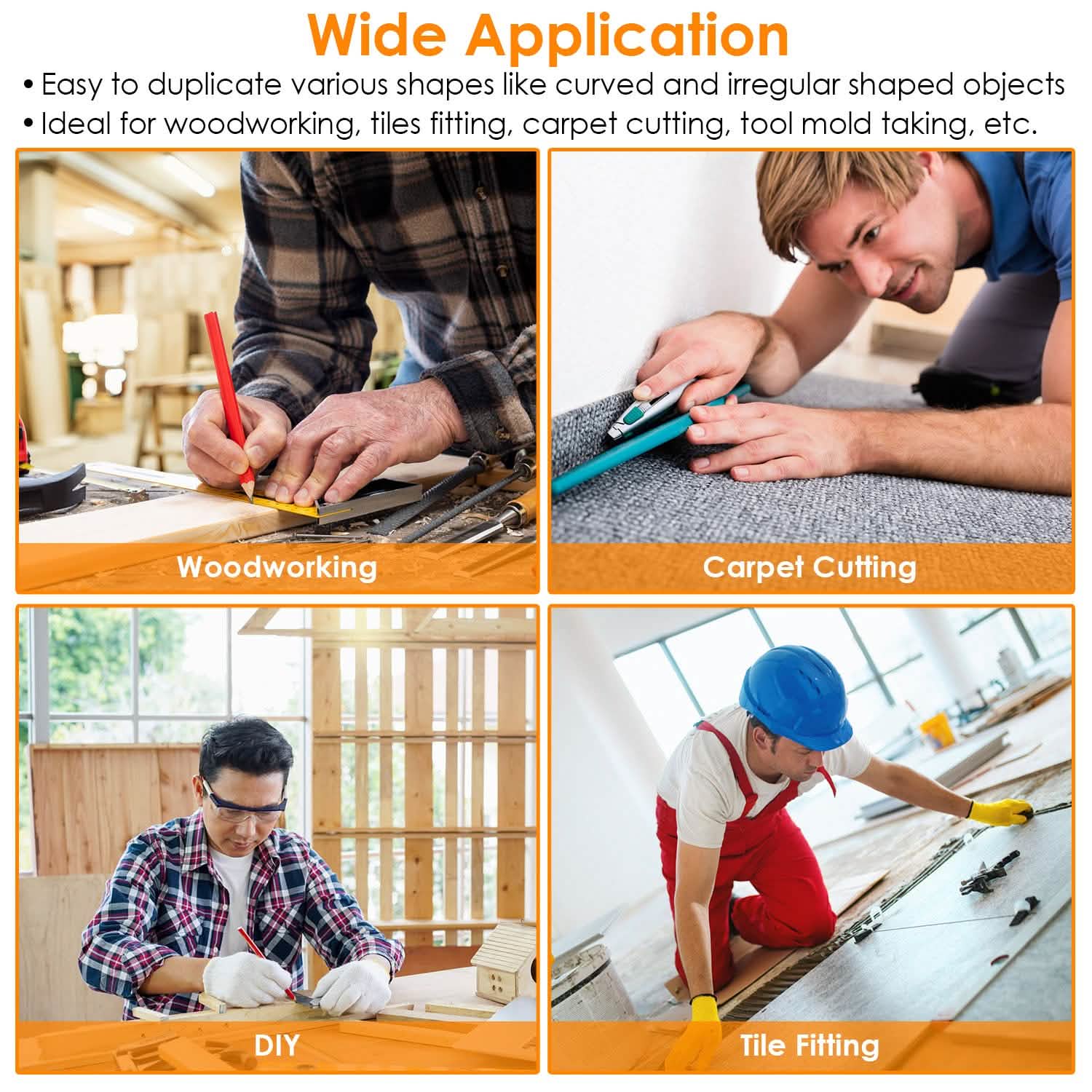 Precise Contour Gauge Home Improvement - Tophatter Daily Deals