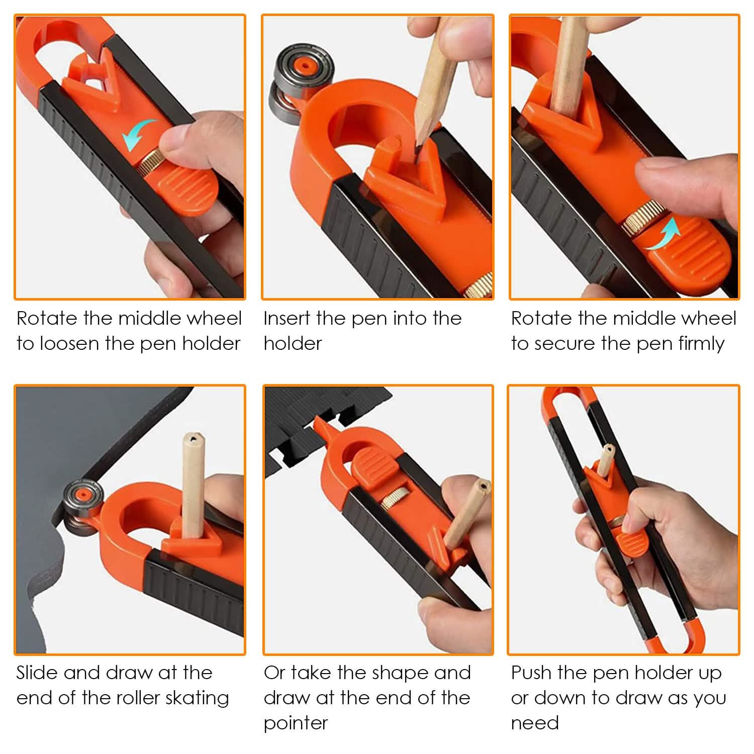 Precise Contour Gauge Home Improvement - Tophatter Daily Deals