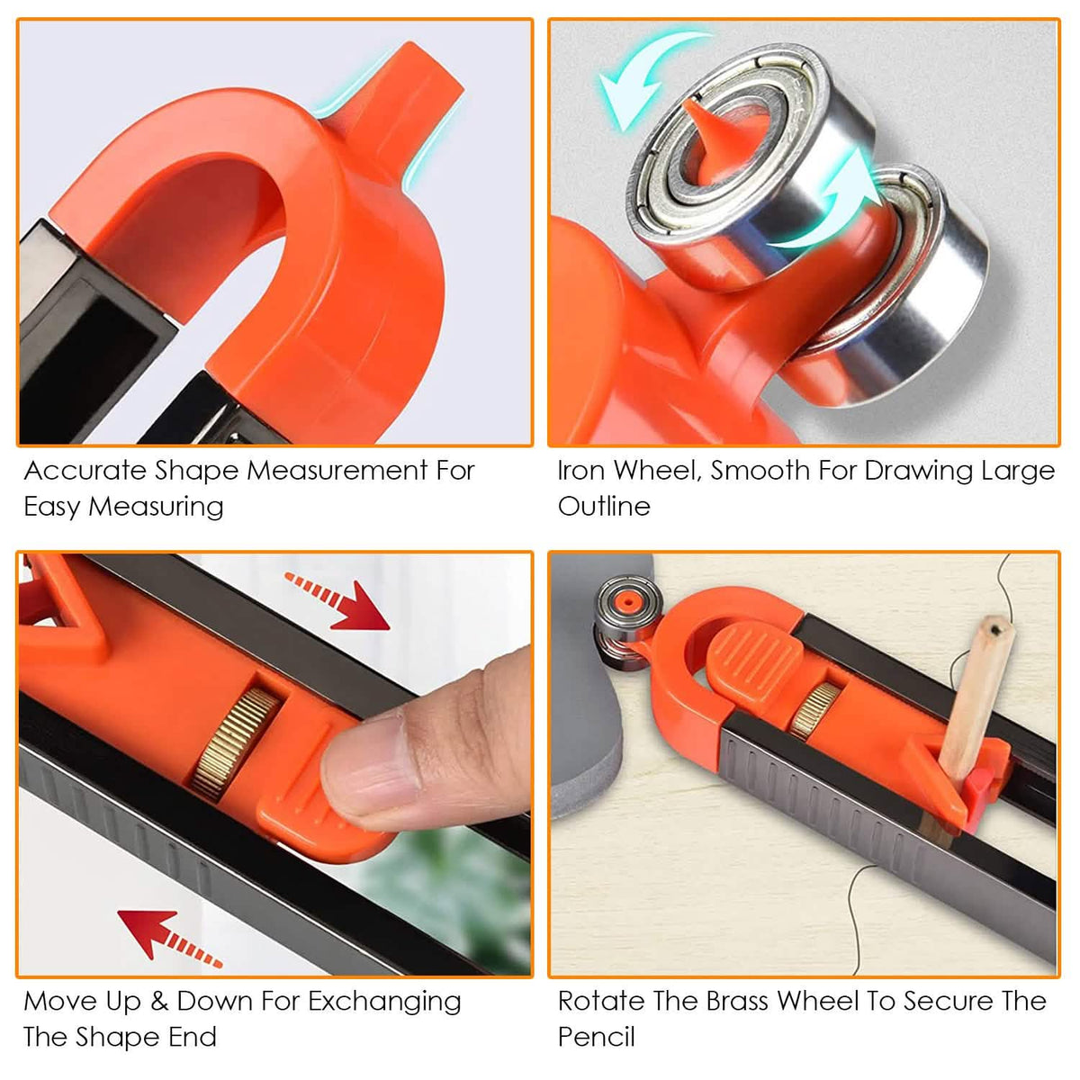 Precise Contour Gauge Home Improvement - Tophatter Daily Deals
