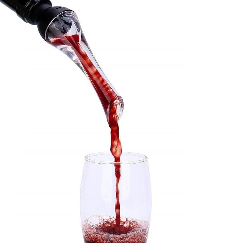Premium Liquid Aerator Pourer And Decanter Spout Wine & Dining - Tophatter Daily Deals