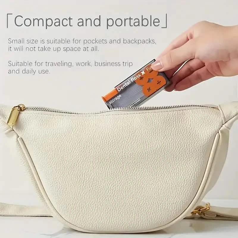 Premium Portable Dental Floss Dispenser Beauty & Personal Care - Tophatter Daily Deals