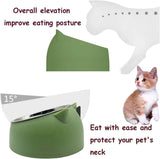 Premium Stainless Steel Cat & Dog Bowls - Non Slip Base for Food & Water Pet Supplies - Tophatter Daily Deals
