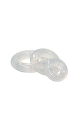 Cal Exotics - Premium Silicone Cock Ring Set - 3-Pack Sex Toy - Tophatter Daily Deals