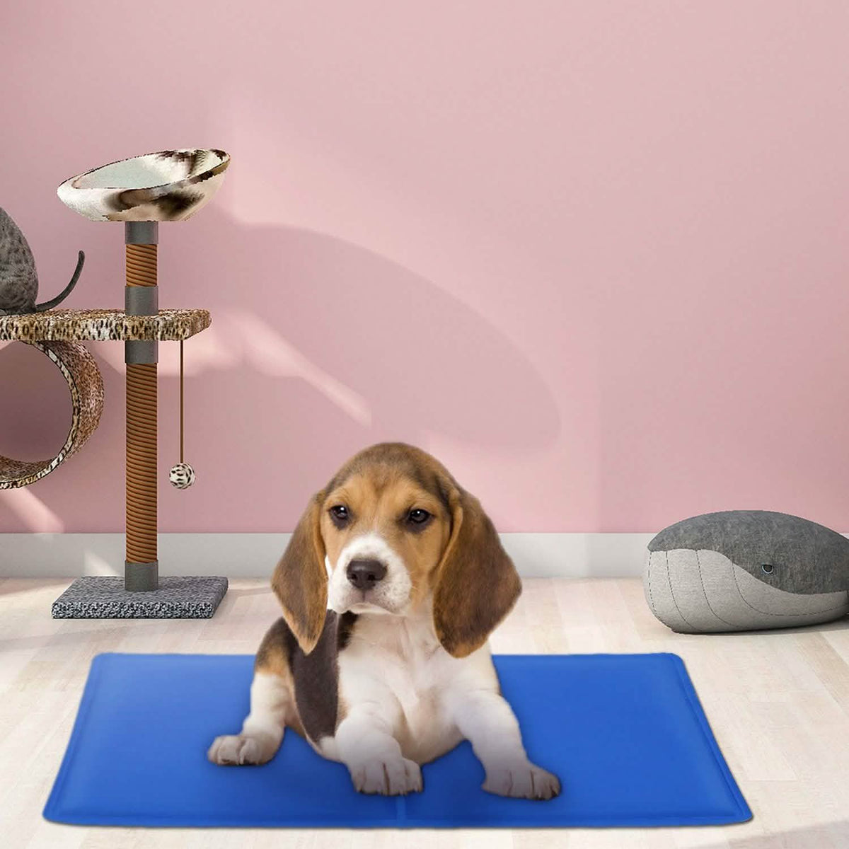 Pressure Activated Pet Gel Self Cooling Mat Pad Pet Supplies - Tophatter Daily Deals