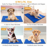 Pressure Activated Pet Gel Self Cooling Mat Pad Pet Supplies - Tophatter Daily Deals