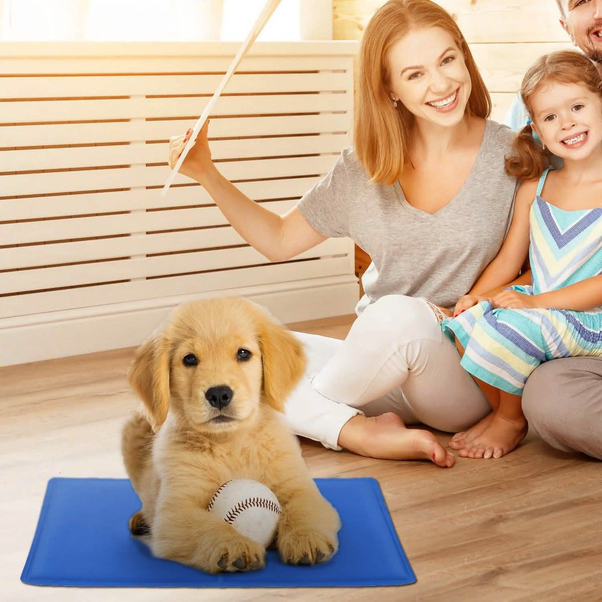 Pressure Activated Pet Gel Self Cooling Mat Pad Pet Supplies - Tophatter Daily Deals
