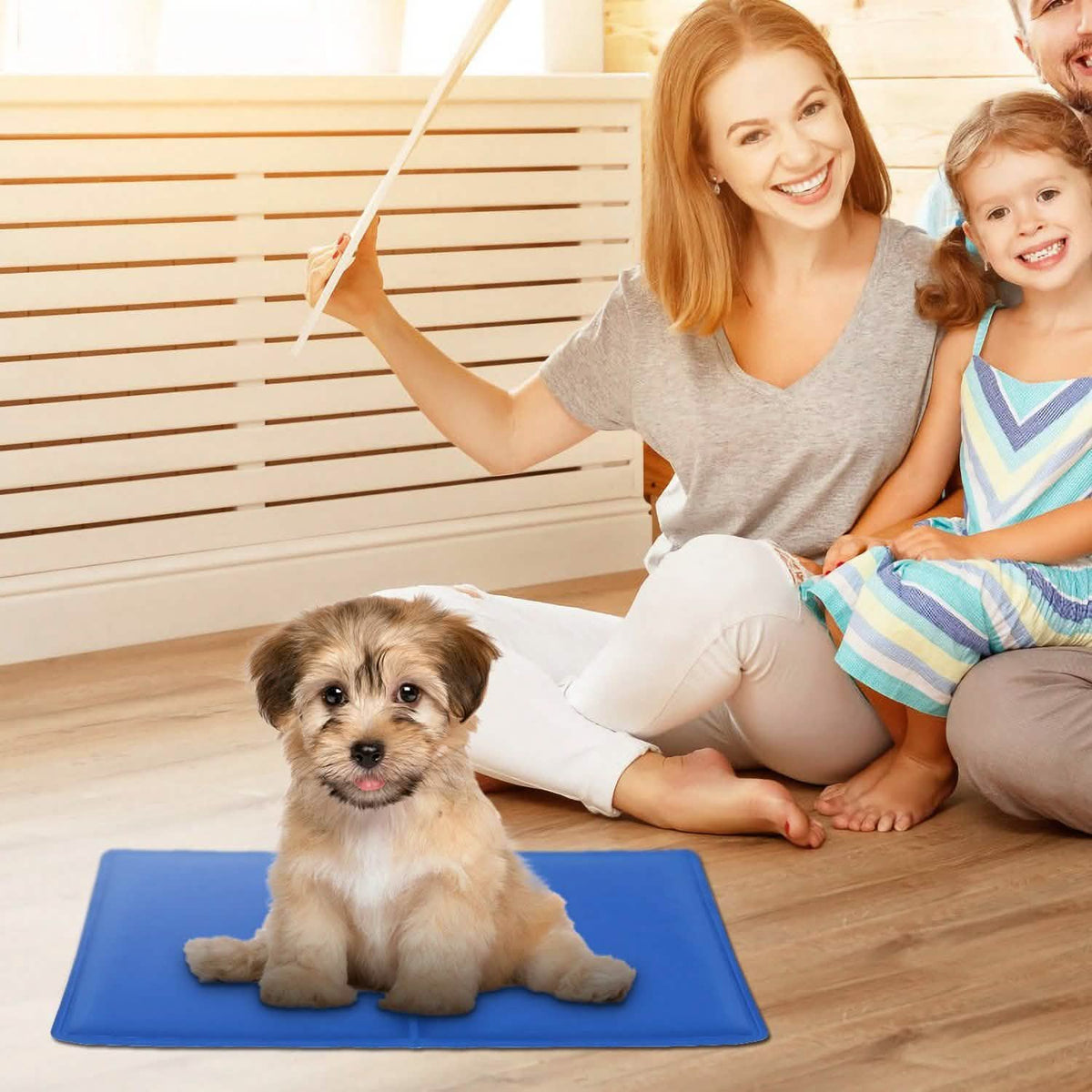 Pressure Activated Pet Gel Self Cooling Mat Pad Pet Supplies - Tophatter Daily Deals