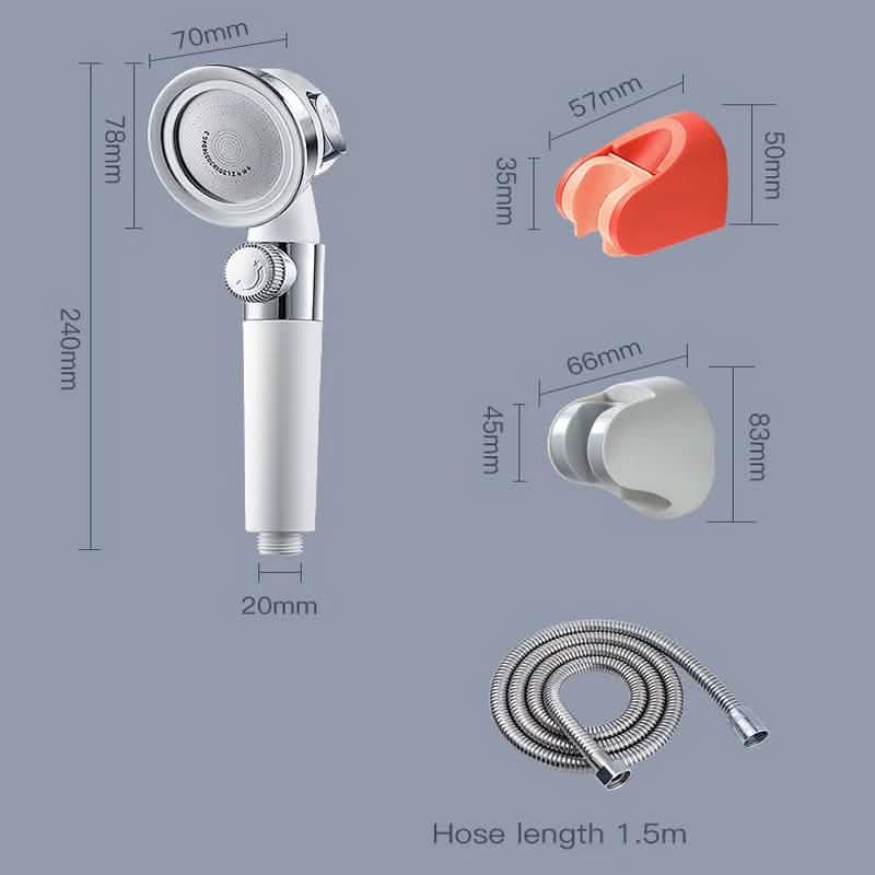 Pressurized Rain Shower Set Bath - Tophatter Daily Deals