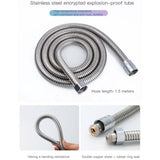 Pressurized Rain Shower Set Bath - Tophatter Daily Deals
