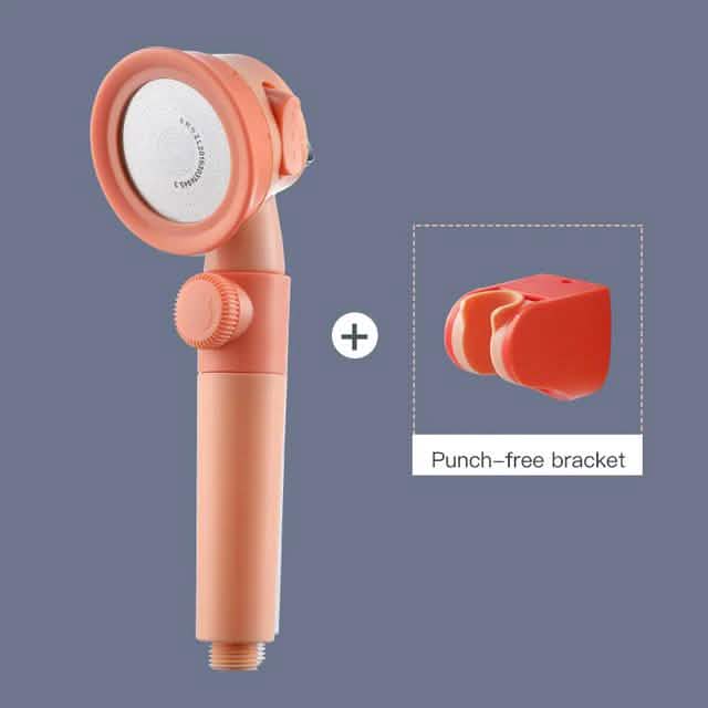 Pressurized Rain Shower Set Orange Set 2 Bath - Tophatter Daily Deals