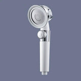 Pressurized Rain Shower Set White Set 1 Bath - Tophatter Daily Deals