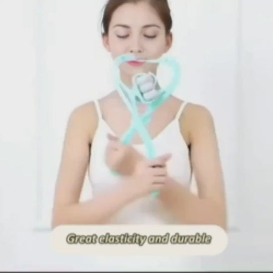The 6-wheel Neck Massager is a plastic pressure point therapy neck massage tool that can help to relieve pain and tension in the neck, shoulders, and upper back. It is easy to use and can be applied to any area of the body that is experiencing pain or tension. The massager has six wheels that rotate independently, providing a deep tissue massage that targets pressure points. The neck massager is also great for relieving stress, tension headaches, and migraines. Tophatter Online Shopping Website