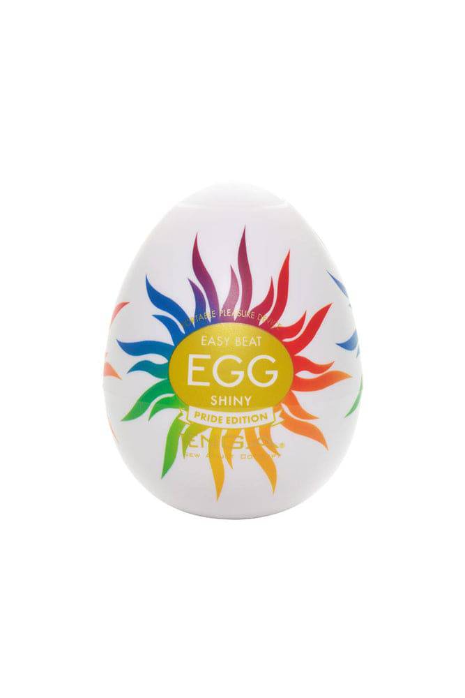 Tenga - Egg - Shiny - Pride Edition - Textured Egg Masturbator Sex Toy - Tophatter Daily Deals