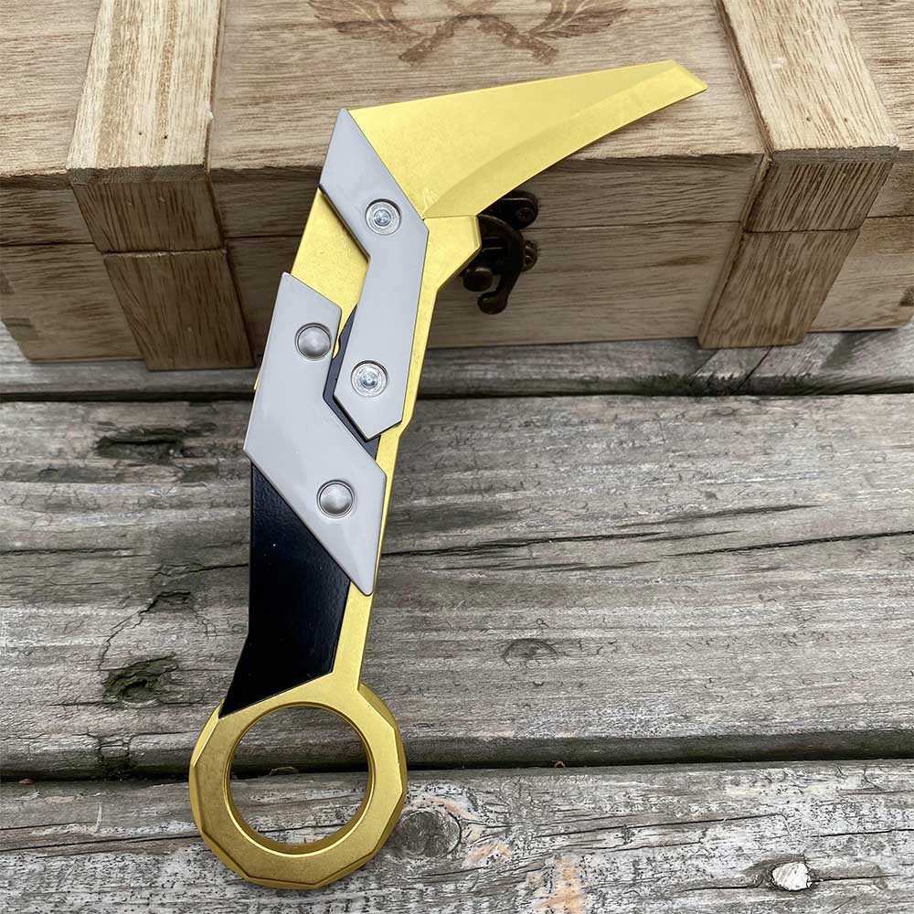 Metal Prime 2.0 Karambit Blunt Blade Trainer Cosplay Prop Game Replica - Tophatter Daily Deals