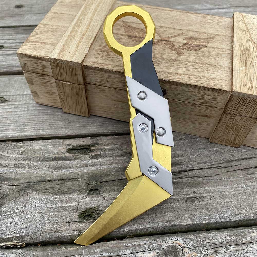 Metal Prime 2.0 Karambit Blunt Blade Trainer Cosplay Prop Game Replica - Tophatter Daily Deals