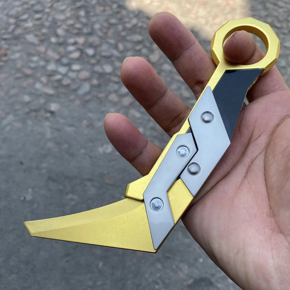 Val Game Knife Handicrafts Metal Game Skin Knife Gamer Gift - Tophatter Daily Deals