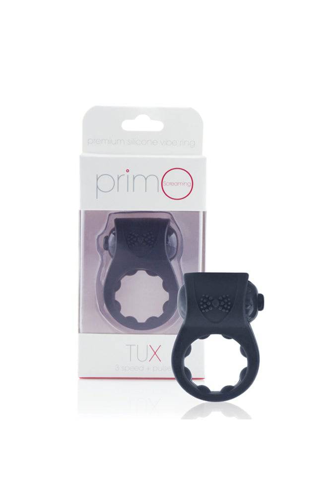 Screaming O - PrimO - Tux Silicone Vibrating Cock Ring - Black Sex Toy - Tophatter Daily Deals